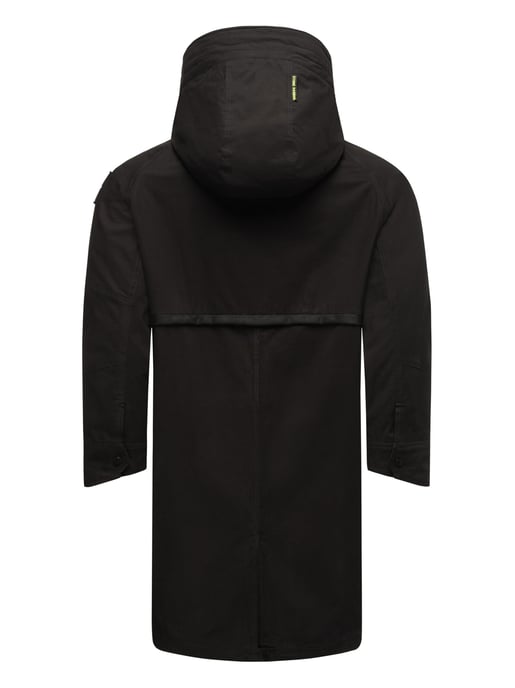 Stone Harbour leichte Herrenjacke Yaroon aus Baumwolle & mit langem Schnitt - Image 4