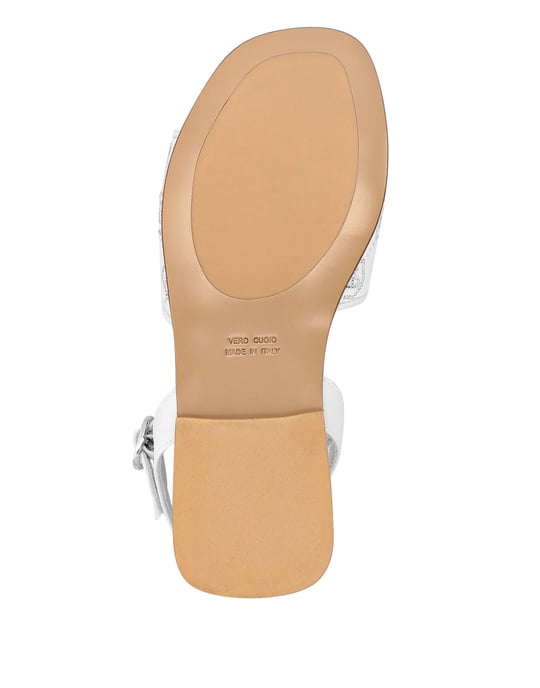 Satin Flat Sandals Monogram Strass - Image 2