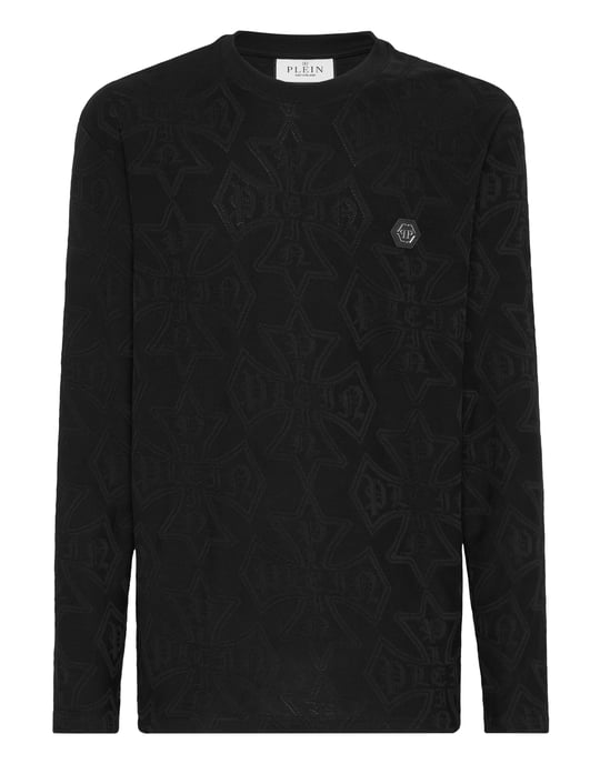 Longsleeve Jacquard Crest - Image 1
