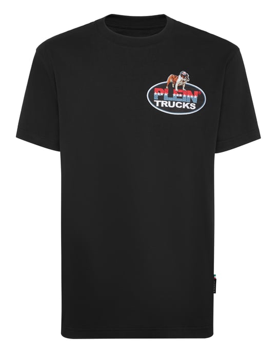 Round Neck T-Shirt Plein Trucks Bulldog - Image 1