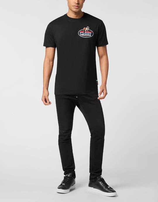Round Neck T-Shirt Plein Trucks Bulldog - Image 4