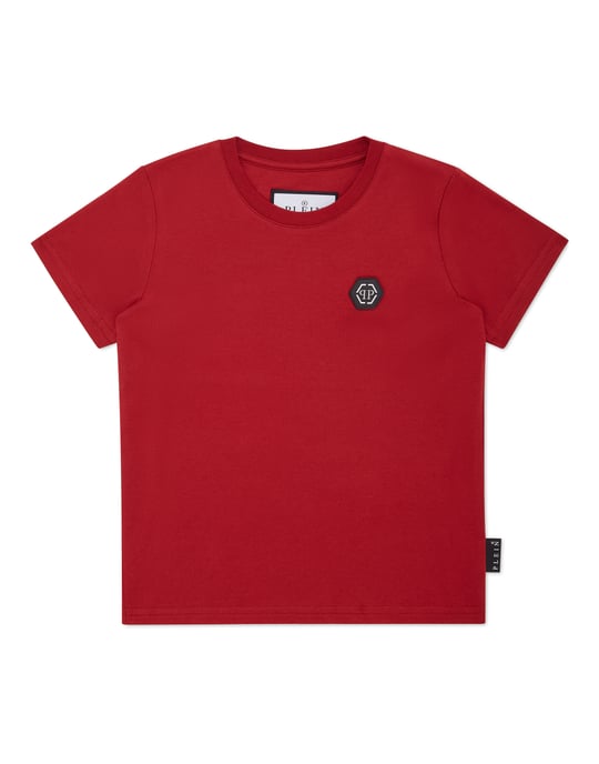 T-Shirt Rundhalsausschnitt Ss Gothic Plein - Image 1