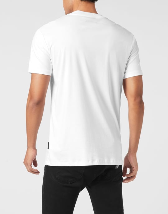Basic Round Neck T-Shirt Skull - Image 5