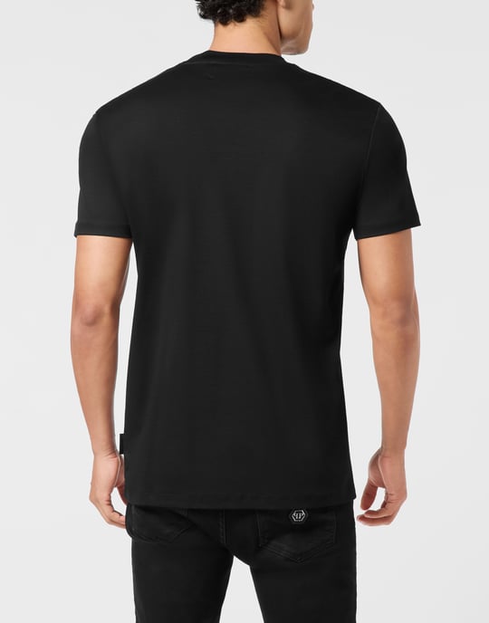 Basic Round Neck T-Shirt Skull - Image 4