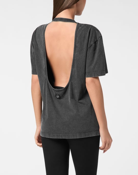 Open Back Man Fit T-Shirt Love Plein - Image 4