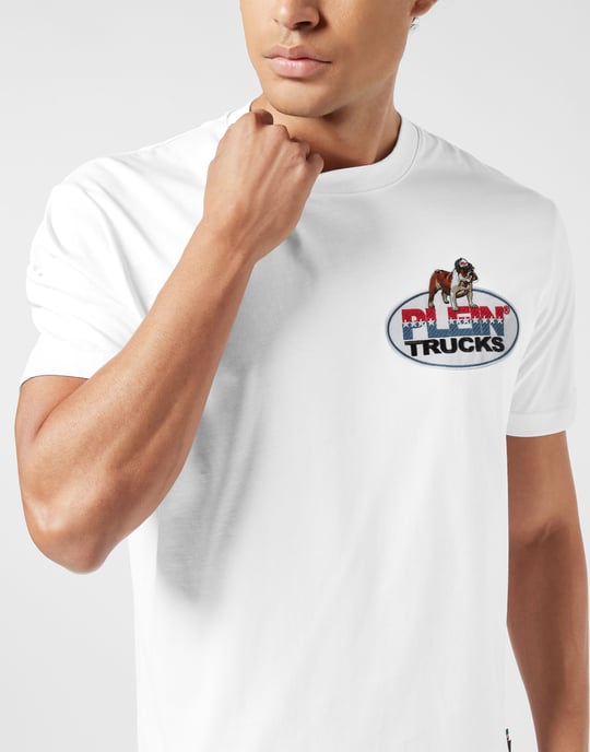 Round Neck T-Shirt Plein Trucks Bulldog - Image 2
