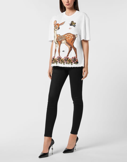 Man Fit Destroyed T-Shirt Fairy - Image 4