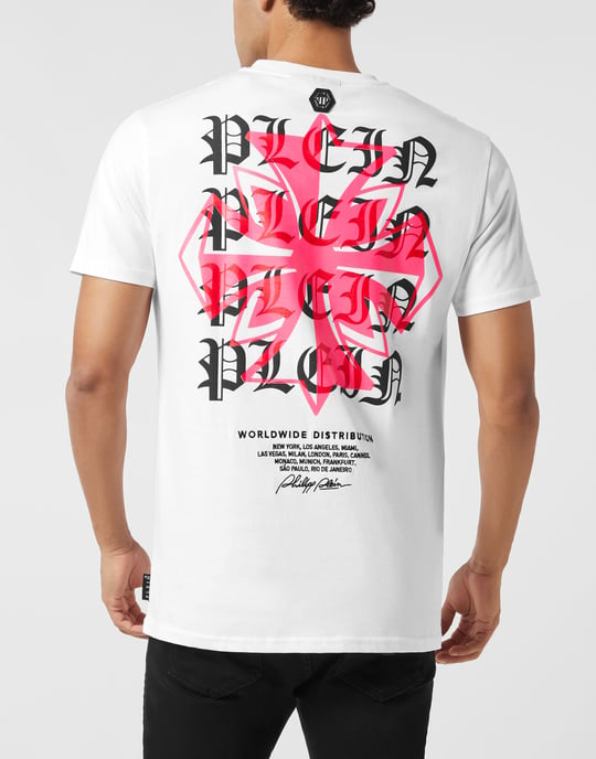 Round Neck T-Shirt Worldwide Puffy Crest - Image 4