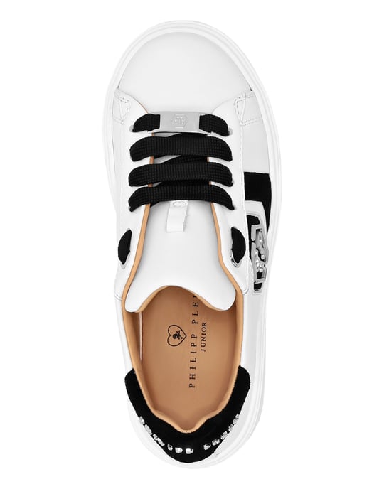Leather Lo-Top Sneakers Hexagon - Image 3