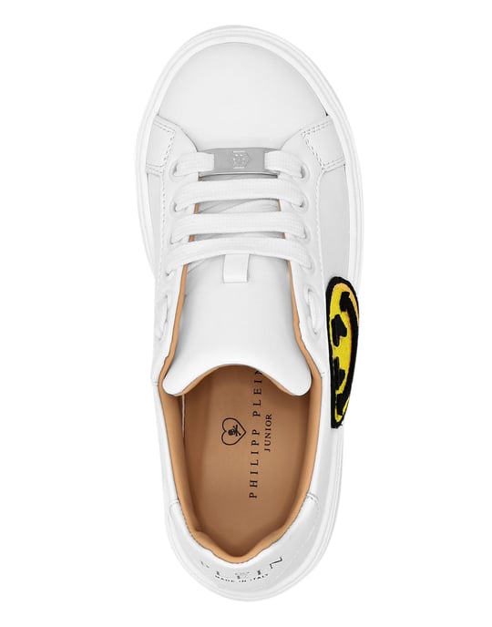 Leather Lo-Top Sneakers Smile - Image 3
