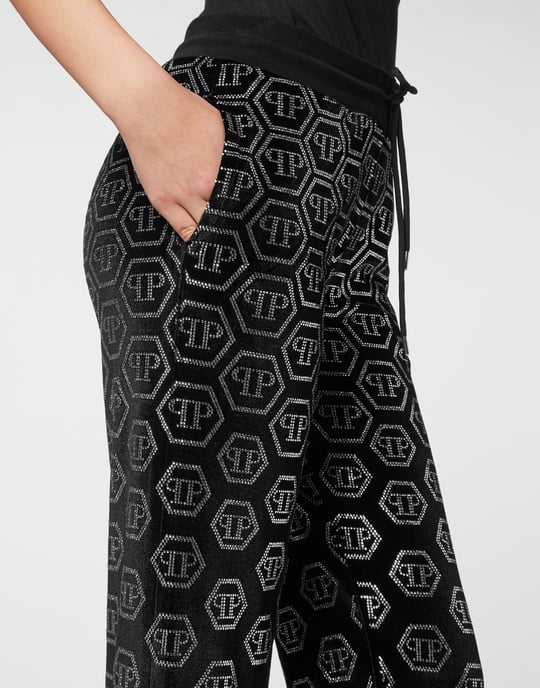 Chenille Jogging Pants Degrade Monogram - Image 3