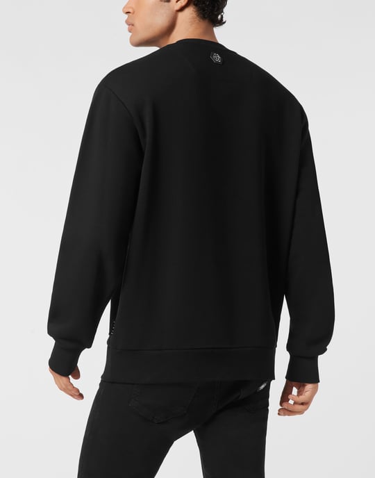 Fleece Sweatshirt College Raccoon - Image 5