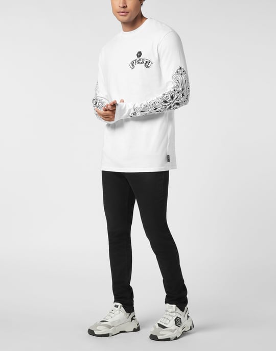 Long Sleeve T-Shirt Chrome Crest - Image 5
