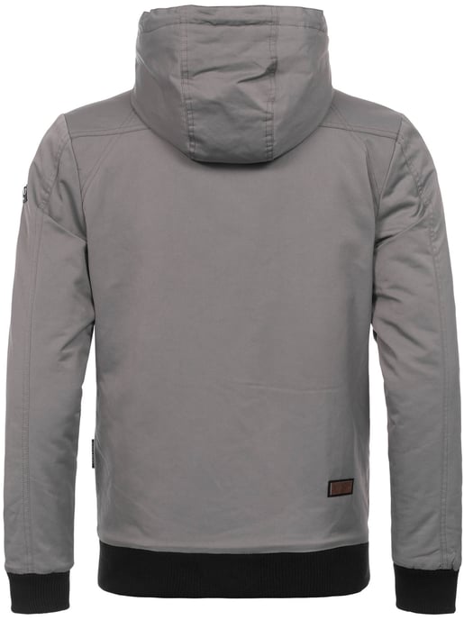 Navahoo Herren Jacke B623 – Stylische Übergangsjacke mit Fleece-Taschen & Wasserabweisendem Material - Image 4