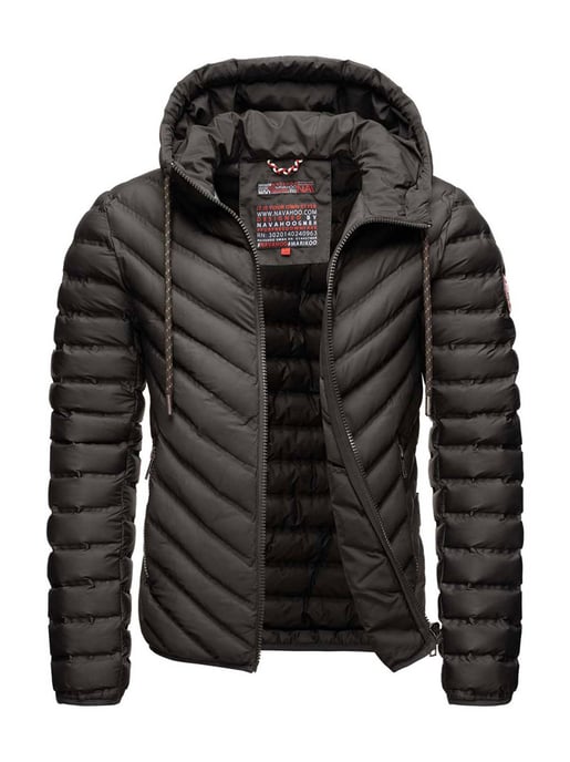 Navahoo Herren Übergangsjacke Fey Tun – Stylisch, Winddicht & Mit Innovativer Stepp-Optik - Image 5