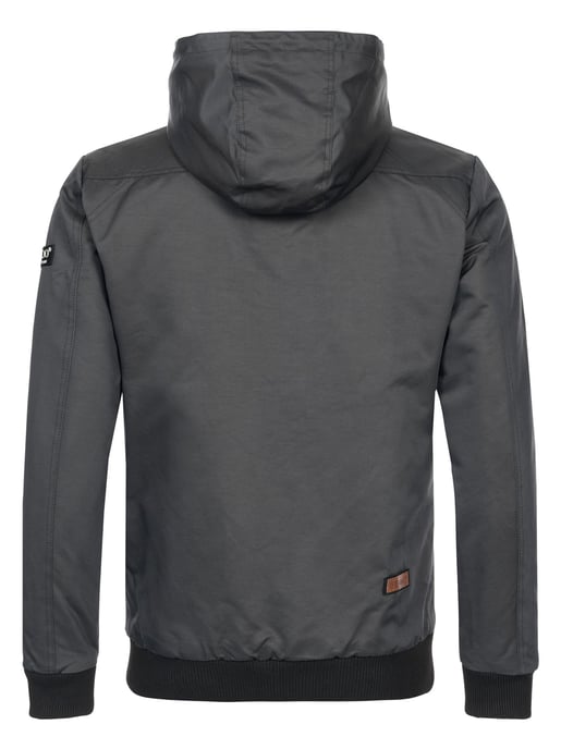 Navahoo Herren Jacke B623 – Stylische Übergangsjacke mit Fleece-Taschen & Wasserabweisendem Material - Image 4