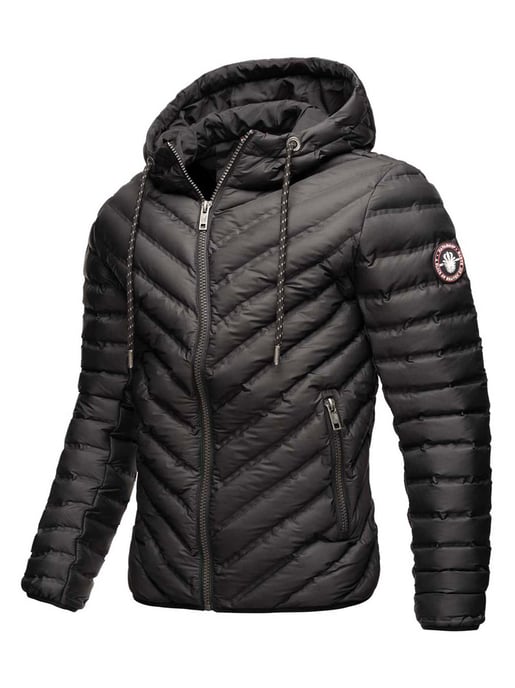 Navahoo Herren Übergangsjacke Fey Tun – Stylisch, Winddicht & Mit Innovativer Stepp-Optik - Image 2
