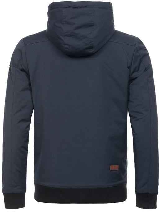 Navahoo Herren Jacke B623 – Stylische Übergangsjacke mit Fleece-Taschen & Wasserabweisendem Material - Image 4