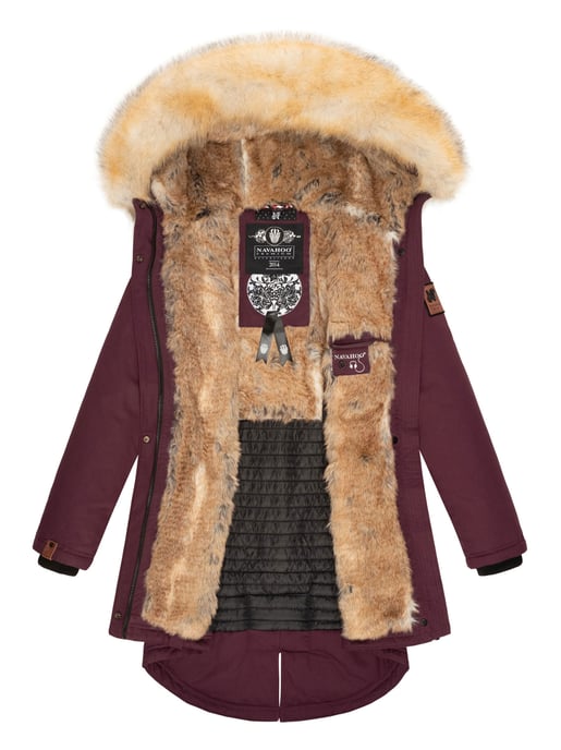 Navahoo Damen Winterjacke Bombi – Premium Kollektion mit Abnehmbarem Kunstfellkragen - Image 6