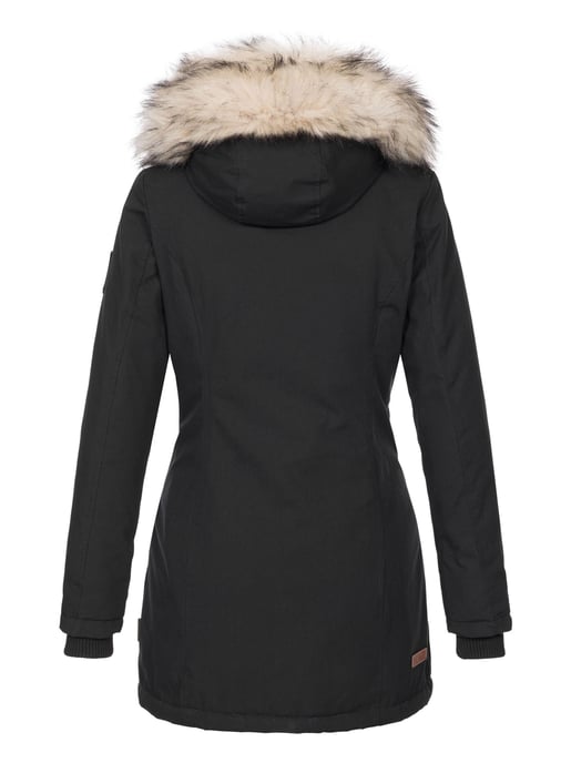 Navahoo Damen Winter Parka Cristal – Premium Kollektion mit Abnehmbarem Kunstfellkragen - Image 3