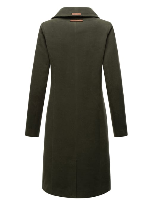Navahoo Damen Trenchcoat Wooly – Premium Wintermantel mit Eleganter Passform - Image 5