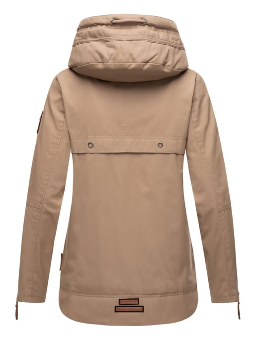Navahoo Damen Übergangsjacke Wekoo – Leichte Baumwolljacke mit Kapuze - Image 5