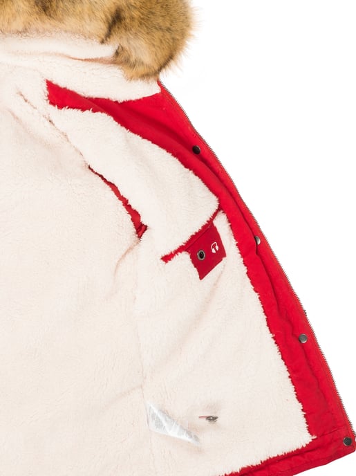 Navahoo Damen Winterjacke Pearl – Kurz-Parka mit Teddyfell & Abnehmbarem Kunstfellkragen - Image 4