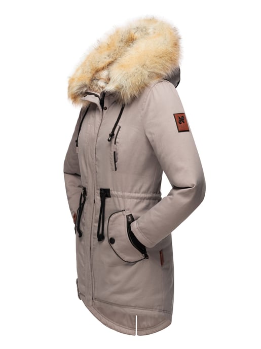 Navahoo Damen Winterjacke Bombi – Premium Kollektion mit Abnehmbarem Kunstfellkragen - Image 5