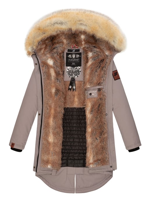 Navahoo Damen Winterjacke Bombi – Premium Kollektion mit Abnehmbarem Kunstfellkragen - Image 6