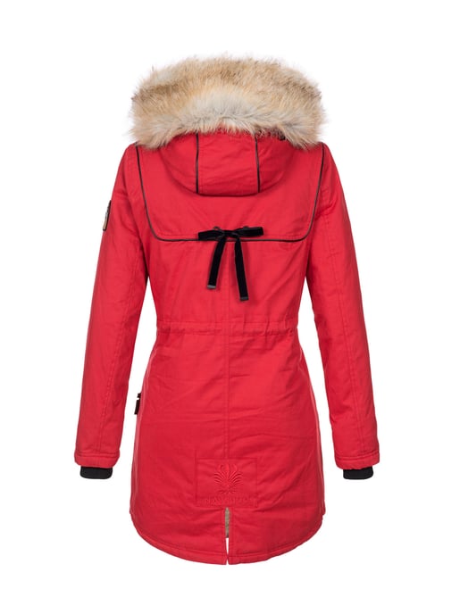 Navahoo Damen Winterjacke Bombi – Premium Kollektion mit Abnehmbarem Kunstfellkragen - Image 3