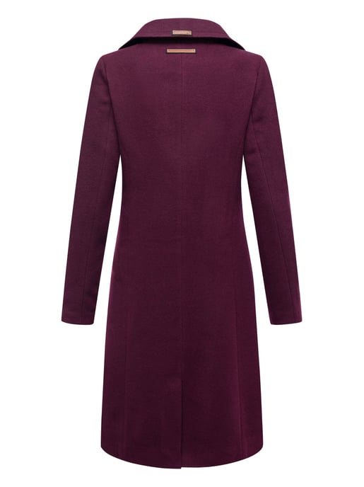 Navahoo Damen Trenchcoat Wooly – Premium Wintermantel mit Eleganter Passform - Image 3