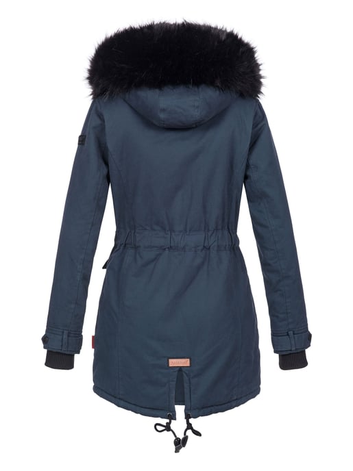 Navahoo Damen Winterjacke Luluna – Mit Teddyfell & Abnehmbarem Kunstfellkragen - Image 3
