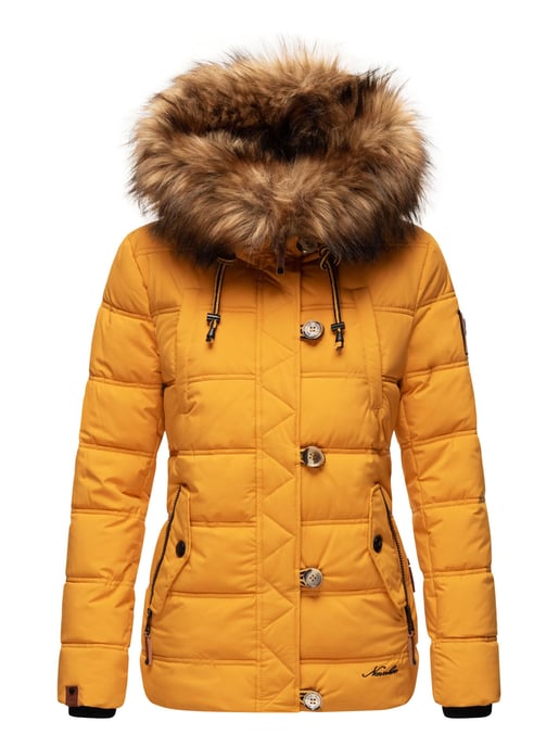Navahoo Damen Winterjacke Zoja – Warm, Stylisch & Mit Abnehmbarem Kunstfellkragen - Image 2