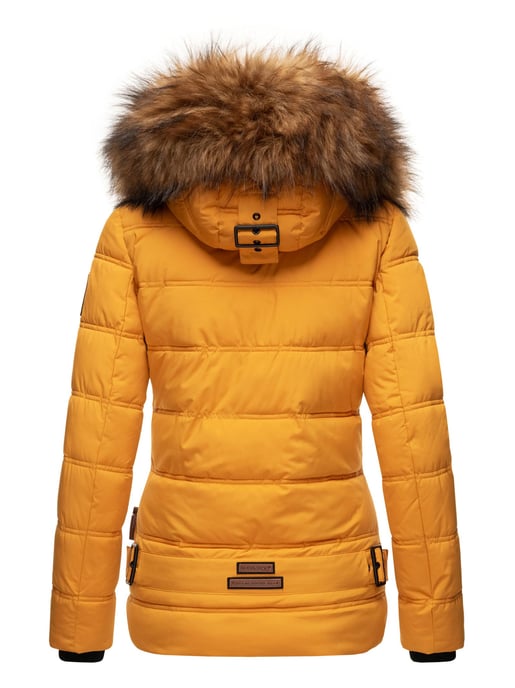 Navahoo Damen Winterjacke Zoja – Warm, Stylisch & Mit Abnehmbarem Kunstfellkragen - Image 4