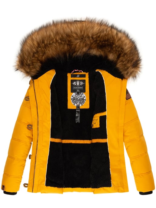 Navahoo Damen Winterjacke Zoja – Warm, Stylisch & Mit Abnehmbarem Kunstfellkragen - Image 5