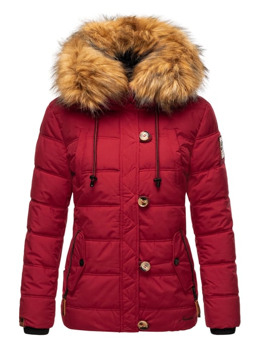 Navahoo Damen Winterjacke Zoja – Warm, Stylisch & Mit Abnehmbarem Kunstfellkragen - Image 2