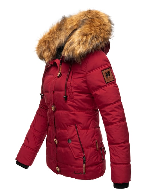 Navahoo Damen Winterjacke Zoja – Warm, Stylisch & Mit Abnehmbarem Kunstfellkragen - Image 3