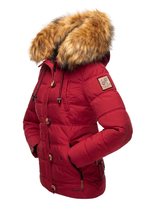 Navahoo Damen Winterjacke Zoja – Warm, Stylisch & Mit Abnehmbarem Kunstfellkragen - Image 5