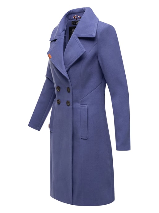Navahoo Damen Trenchcoat Wooly – Premium Wintermantel mit Eleganter Passform - Image 3