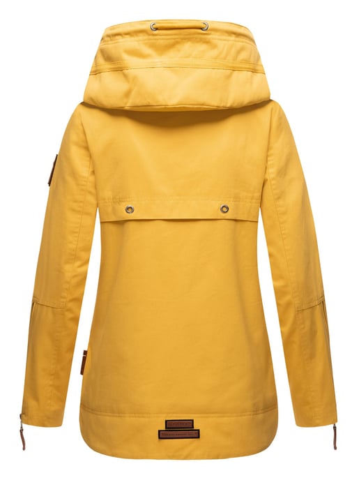 Navahoo Damen Übergangsjacke Wekoo – Leichte Baumwolljacke mit Kapuze - Image 4