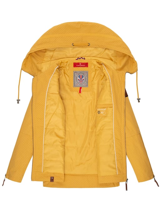 Navahoo Damen Übergangsjacke Wekoo – Leichte Baumwolljacke mit Kapuze - Image 6
