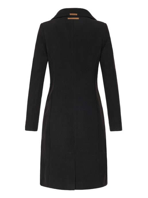 Navahoo Damen Trenchcoat Wooly – Premium Wintermantel mit Eleganter Passform - Image 3