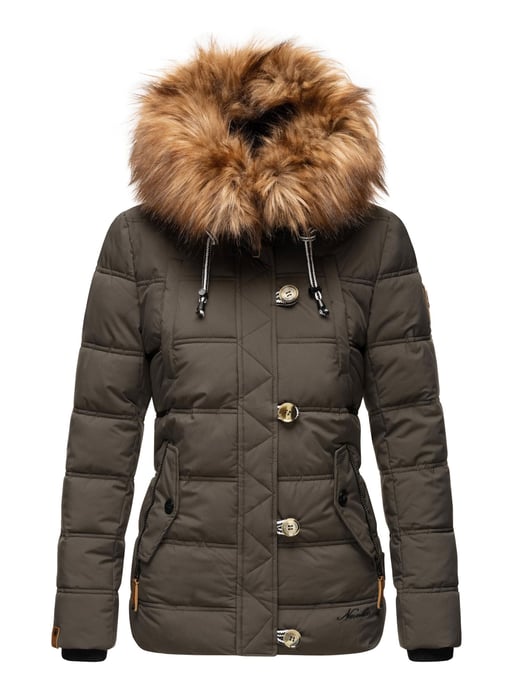 Navahoo Damen Winterjacke Zoja – Warm, Stylisch & Mit Abnehmbarem Kunstfellkragen - Image 2
