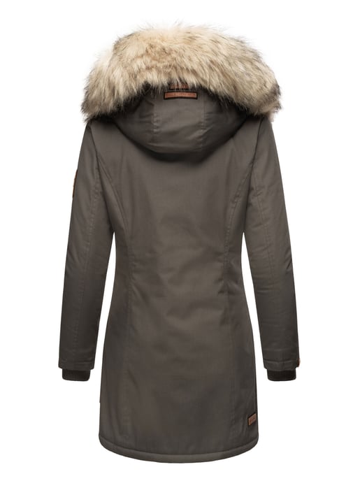 Navahoo Damen Winter Parka Cristal – Premium Kollektion mit Abnehmbarem Kunstfellkragen - Image 4