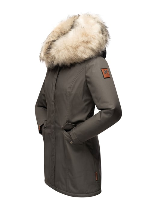Navahoo Damen Winter Parka Cristal – Premium Kollektion mit Abnehmbarem Kunstfellkragen - Image 5