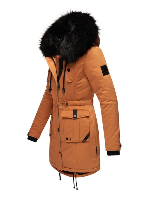 Navahoo Damen Winterjacke Luluna-Princess – Warm, Stylisch & Mit Teddyfell und Kunstfellkragen - Image 3