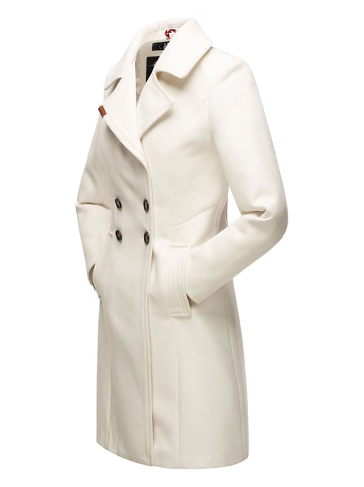 Navahoo Damen Trenchcoat Wooly – Premium Wintermantel mit Eleganter Passform - Image 4