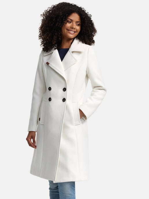 Navahoo Damen Trenchcoat Wooly – Premium Wintermantel mit Eleganter Passform - Image 6