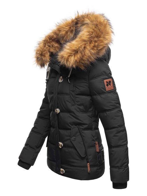 Navahoo Damen Winterjacke Zoja – Warm, Stylisch & Mit Abnehmbarem Kunstfellkragen - Image 2