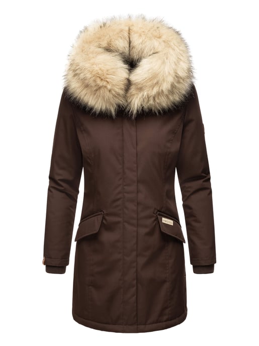 Navahoo Damen Winter Parka Cristal – Premium Kollektion mit Abnehmbarem Kunstfellkragen - Image 2